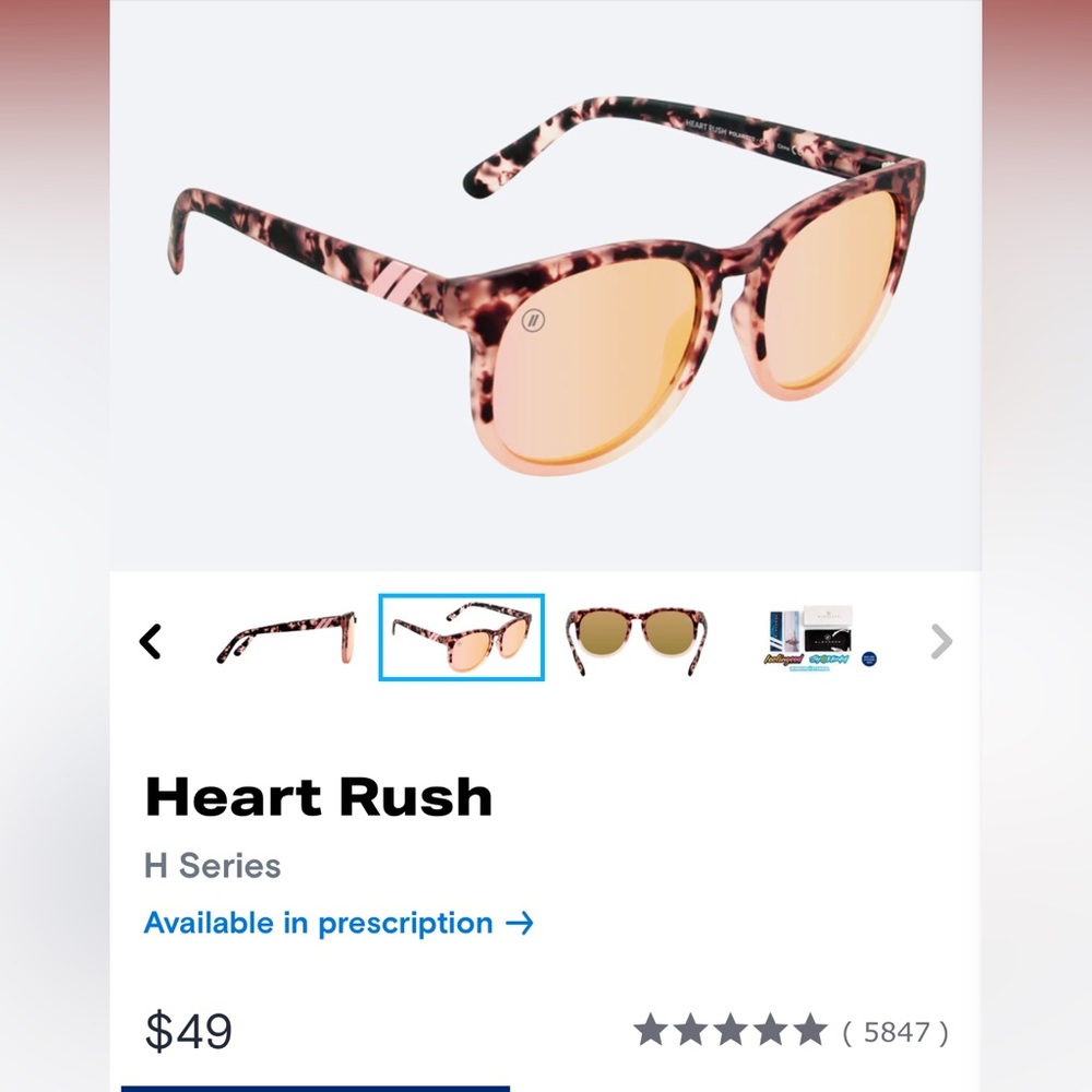 Blenders polarized sunglasses